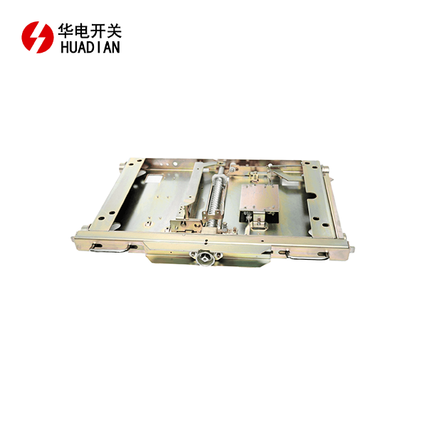 What are the main functions and components of a circuit breaker chassis vehicle?